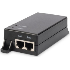 802.3af poe блок питания/адаптер, макс. 48v 15.4w гигабитный 10/100/1000mbps, активный