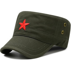 COOLSOME Винтаж Усталость Красная Звезда Мао Армия Военная Шляпа