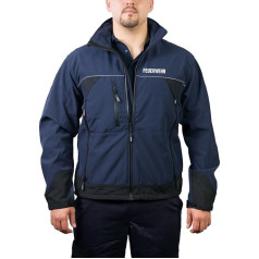 Куртка feuer1 Softshell, пожарная, ветро- и водонепроницаемая, воздухопроницаемая, рефлекторная