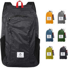 4Monster Складной Рюкзак, Ультра Легкий Унисекс Дневной Рюкзак, Открытый Водонепроницаемый Походный Рюкзак для Кемпинга, Походов, Путешествий