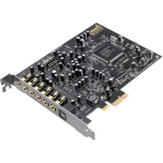Creative Sound Blaster Audigy Rx - звуковая карта 7.1 PCIe с высокопроизводительным усилителем для наушников