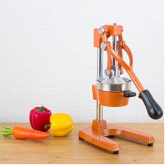 Профессиональная соковыжималка для цитрусовых ручной соковыжималка для лимона, лайма, граната, чугун, нержавеющая сталь, апельсин