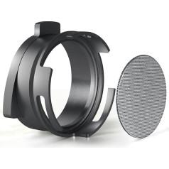 54 мм дозирующая воронка и шайба ситечко набор эспрессо кофе аксессуары алюминий металл для Sage Delonghi Portafilter черный