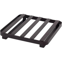 THE HOUSEWARES BRAND Плоская железная подставка, 18 x 18 x 2,8 см, не применяется