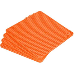 карта поиска Силиконовые подставки квадратный горячий горшок кастрюля держатель жаропрочный подставки для кухни счетчик стол коврики ор