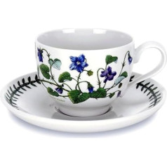 Традиционная чайная чашка Portmeirion Botanic Garden, 0,2 л, различные мотивы - набор из 6 предметов