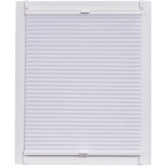 Sunlines Honeycomb Pleated Blind, Made in Germany, Blackout, Klemmfix, White, 115 x 2.3 x 150 см