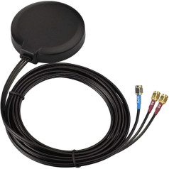 Bingfu 4G LTE MIMO Мобильная GPS Антенна с магнитным креплением Совместимость с 4G GPS Зарядная станция IBR900/1700 Беспроводной Airlink MG90 MP70 GX450 RV50 Промышленн