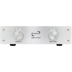 Dynavox AMP-S Pro Переключатель усилителя и динамиков в металлическом корпусе для стерео и объемных усилителей, разъем типа 
