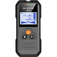 Настенный сканер 5 в 1 Детектор металлических трубок с ЖК-дисплеем HD для обнаружения дерева, металла, кабеля в стене