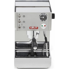 Полупрофессиональная кофемашина Lelit PL41LEM-Anna, идеально подходит для приготовления эспрессо, капучино и кофейных губок, корпус из нержавеюще