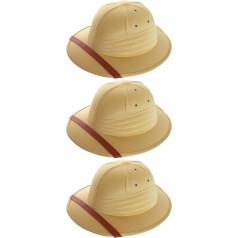 Взрослый Исследователь Сафари Pith Шлем Шляпа Джунгли Сафари Hat Приключенцы Солнце Шлем для мужчин и женщин исследователей, охотников, авант