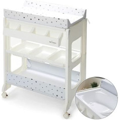 Пеленальный блок для ванны Baby Elegance, серая звезда