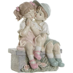 Фигурка из смолы 27 x 17,5 x 34,5 см Дети Синий