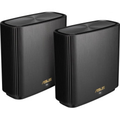 System zenwifi xt9 wifi 6 ax7800 2-pack черный