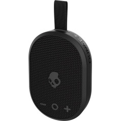 Skullcandy Ounce+ Wireless Bluetooth Speaker - IPX7 Waterproof Mini Speaker with 16-Hour Battery, True Wireless Stereo and Ballistic Nylon Carrying Strap (Black)