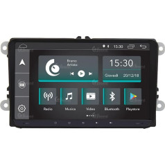 Персонализированное автомобильное радио для Volkswagen Golf Sharan Tiguan Android GPS Bluetooth WiFi USB DAB+ сенсорный экран 9 дюймов 5Core Carplay Android автомобиль