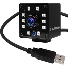 Svpro 1080P ночного видения USB камера CMOS OV2710 ИК светодиод инфракрасная веб-камера HD камеры наблюдения с 1,56 мм рыбий глаз объектив для Android Windows Linux