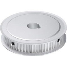 Карта поиска 5M-60T-3/4B T-iming Riemenscheibe, 1,9 см Bohrung, 60 Zähne, Aluminiumlegierung Synchronrad mit Keilnut, Teilung 5 mm Zahn für 15 mm breiten Riemen