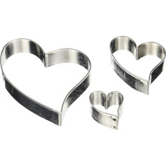 Städter 002128 Высечки для печенья Любовь Набор из 3 штук