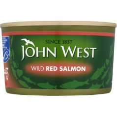 John West Дикий красный лосось 6 x 213 г