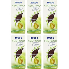 6 x Zuegg Fruttino Snack-Break Cotogna Quince Snacks. В каждой коробке 4 упаковки по 40 г.