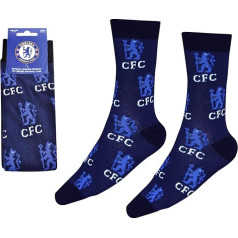 FVLFIL Chelsea FC Football Crest Socks
