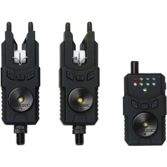 Prologic Custom SMX MKII Bite Alarm Set 2+1 RYG Bite Alarm Set