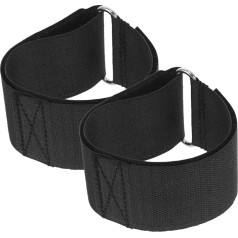 Набор из 6 ремней для гребных тренажеров, пристегивающиеся ремни для велосипеда, нескользящие ремни для педалей, универсальные ремни для п