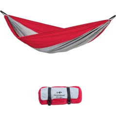 AMAZONAS Сверхлегкий шелк Hängematte Traveller XXL 700g 320cm x 230cm Packmaß 23 x 9 cm bis 200kg