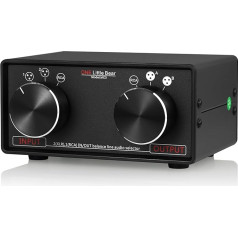 Nobsound Little Bear MC3 3-IN-3-OUT XLR Balanced / RCA Stereo Converter Audio Selector Splitter Box Passive Preamp XLR to RCA Audio Switch