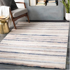 Livabliss Bruges Modern Rug Runner - Абстрактный дизайн в мраморном стиле для гостиной 80 x 150 см, столовой, спальни - Мраморный ковер Большой мягкий ковер с к