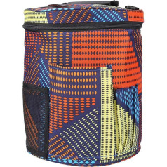 Qcwwy цилиндр мешок для хранения вязание чаша бамбук ручной работы вязание шерсть хранения круглый розовое дерево пряжа чаша вязание пряжа ш