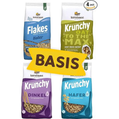 Barnhouse Krunchy Basic Органические хрустящие мюсли из Баварии
