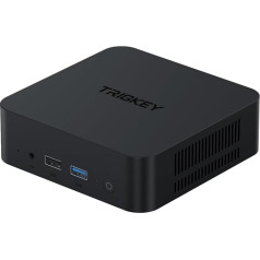 Мини-ПК TRIGKEY Key N N95, процессор 12-го поколения Alder Lake N95 (до 3,40 ГГц), 16 ГБ DDR4 500 ГБ M.2 SSD Мини-ПК для бизнеса/1×LAN/2×HDMI/WiFi 5/BT 5.0/3×USB 3.2/3×USB 2.0