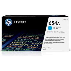 HP 654A (CF331A) Blau Оригинальный тонер для HP Color Laserjet Enterprise M651
