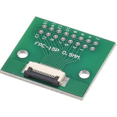 карта поиска FPC FFC PCB конвертер платы 15P 0,5 мм к женской стороне, назад 1,0 мм к DIP 2,54 мм для LCD 3D принтер камеры DVD TV ноутбук аудио пакет 1