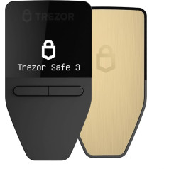 Trezor Safe 3, солнечное золото, минимализм
