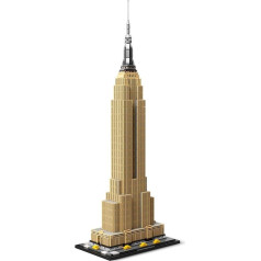 Lego 21046 Архитектура Эмпайр Стейт Билдинг Достопримечательность Нью-Йорка Коллекционный строительный набор