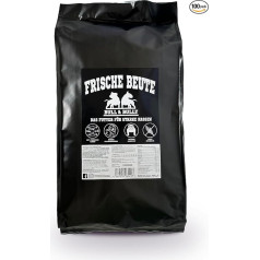 Сухой корм BULL & BULLY Fresh Prey для сильных и активных собак - корм с большим количеством белка для спортивных пород собак - с лососем, птицей и говя