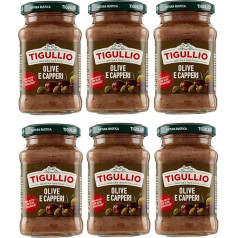 6x Star Tigullio GranPesto Pesto Olive Mandorle Olives & Almonds 190 г Соус Соус Соус Соус