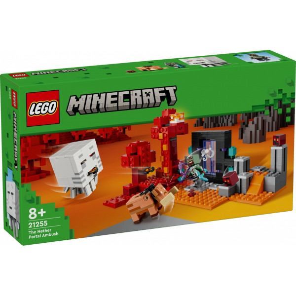 Lego Minecraft кирпичи 21255 засада в портале в нетворк