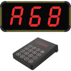 Основной блок WNKRUN CS-300S-Q с дисплеем, корпус из алюминиевого сплава, аккуратный и компактный вид, супер громкий звук, совместим с 300 пейджерам