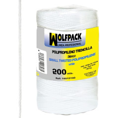Wolf Pack 16010130 Trencilla Rope Polypropylene White (200 м)