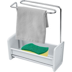 leyomgamz Держатель губки для раковины Держатель кухонной губки для раковины Органайзер для посуды Корзина для кухни и ванной комнаты с поддон