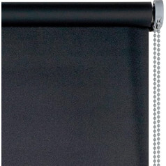 Рулонная штора Blackout, 100% блэкаут, рулонная штора Blackout, для окон и дверей, ночной черный, основная штора, 120 x 250 см