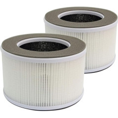 PUREBURG 2 x Сменный HEPA-фильтр, совместимый с очистителем воздуха Membrane Solutions MSB3