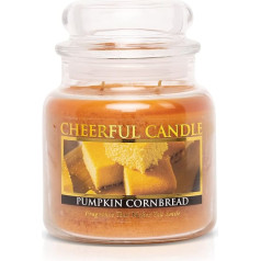 A Cheerful Giver - Pumpkin Cornbread - 16 oz Scented Candle Jar - Cheerful Candle - 135 Hours of Burn Time, Candles Gifts for Women