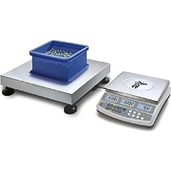 KERN CCS 60K0.1. Счетная система для подсчета мельчайших деталей в больших количествах, разрешение подсчета до 999 999 точек, диапазон шкалы 60 г, 400 × 3