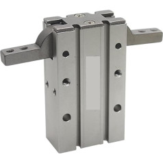 Пневматический люфтцилиндр, люфтгрейфер 180° Winkel-Luftgreifer-Nockenstil MHY2-10D MY2-16D MY2-20D MHY2-25D Caluminiumklemme MHY2-16D2. für automatische Ausrüstung (Цвет : MHY2-25D2, Размер : 0)